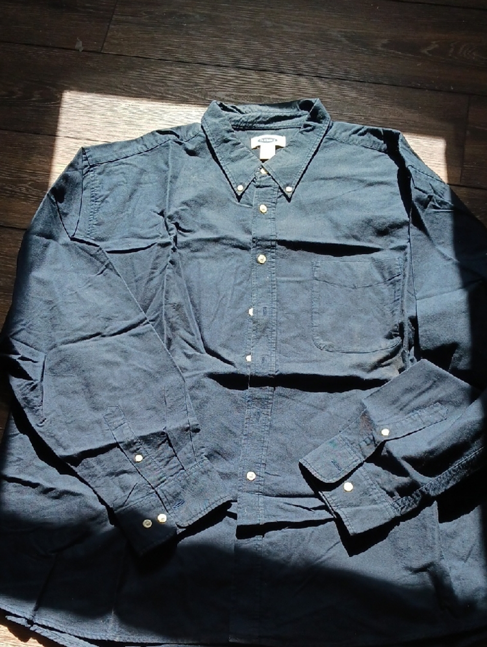 Old Navy Original Oxford Shirt Dark Blue Size XXL